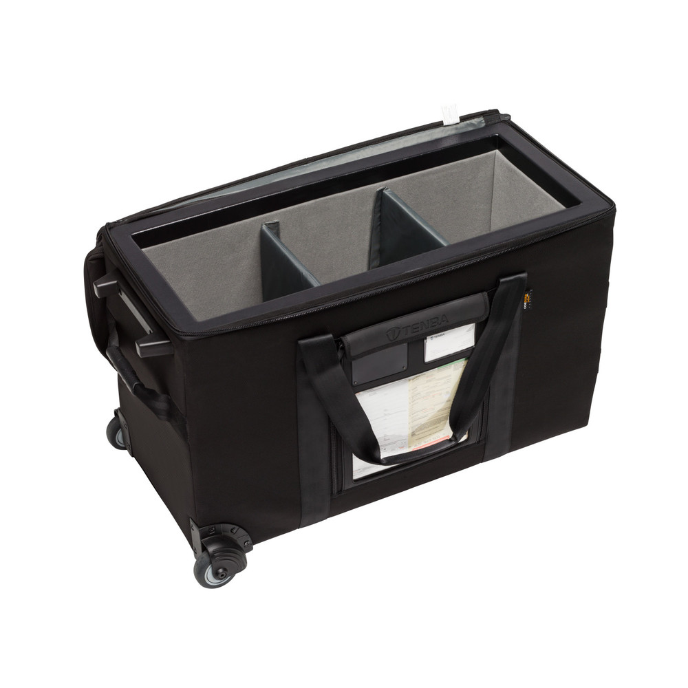 Transport Air Case Topload Medium Lighting Case w/ wheels - Black