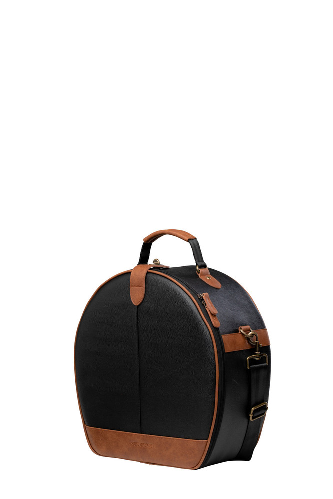 バッグ sue Sue Bryce Hat Box Shoulder Bag Black/Brown (637-805) | Tenba
