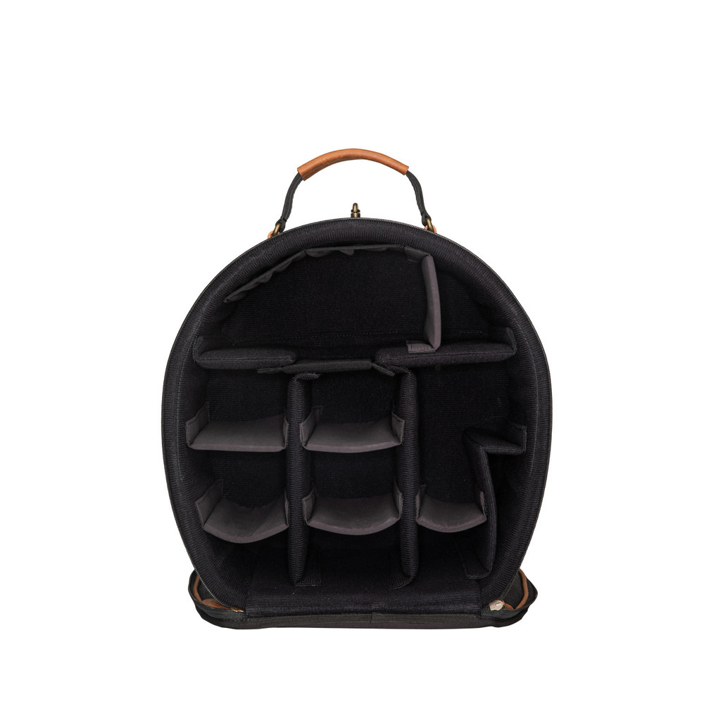 バッグ sue Sue Bryce Hat Box Shoulder Bag Black/Brown (637-805) | Tenba