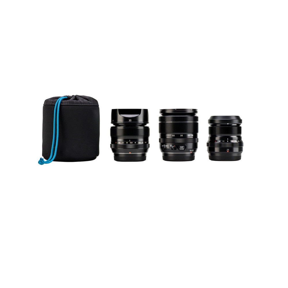 Tenba Tools Soft Lens Pouch 3.5x3.5 in. (9x9 cm) - Black