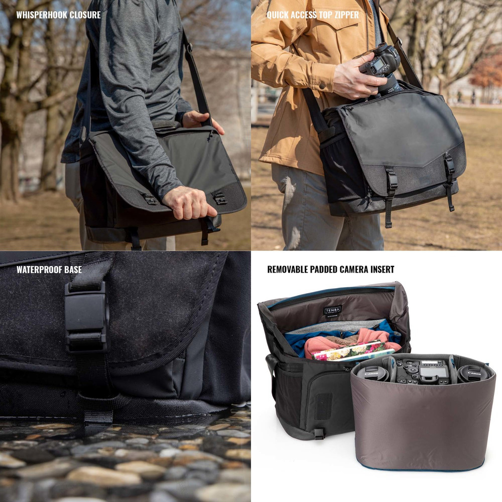 DNA 16 Pro Messenger Bag - Black