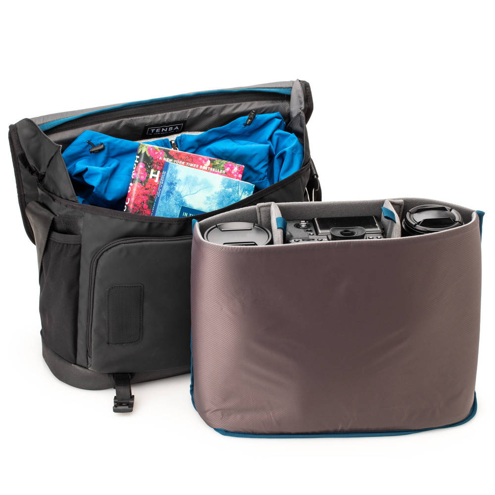 DNA 16 Slim Messenger Bag Black, Waterproof Bag (638-574) | Tenba