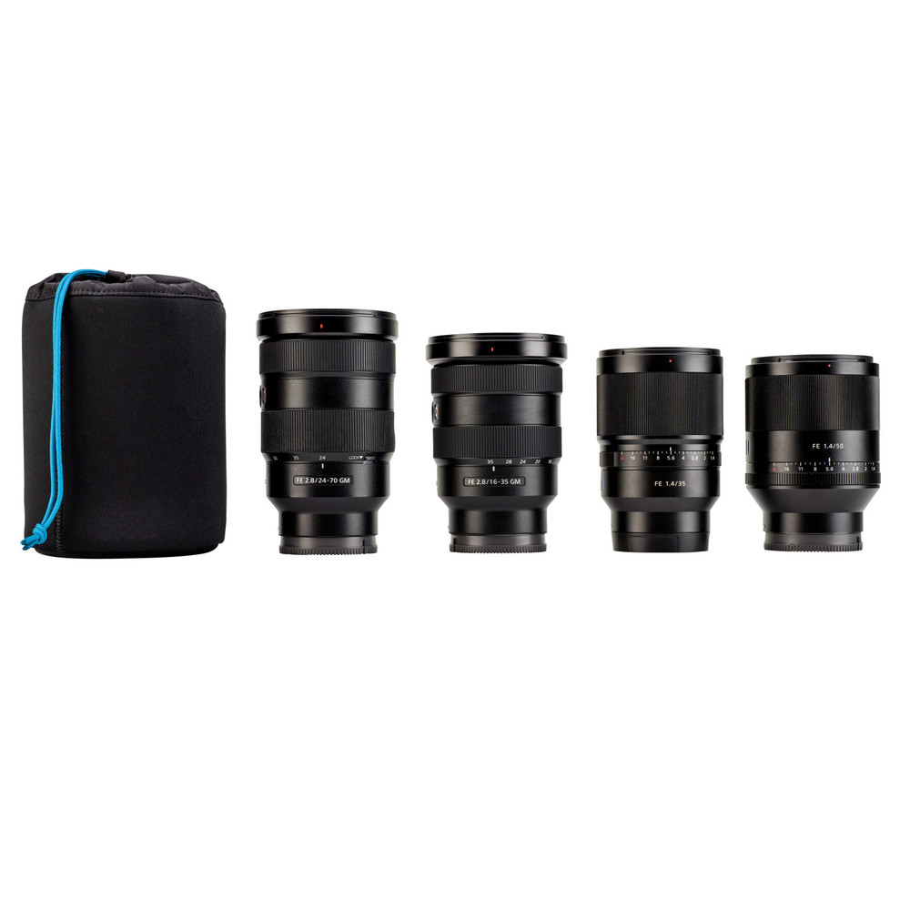 Tools Soft Lens Pouch 6x4.5 in. (15x11 cm) - Black (Open Box)