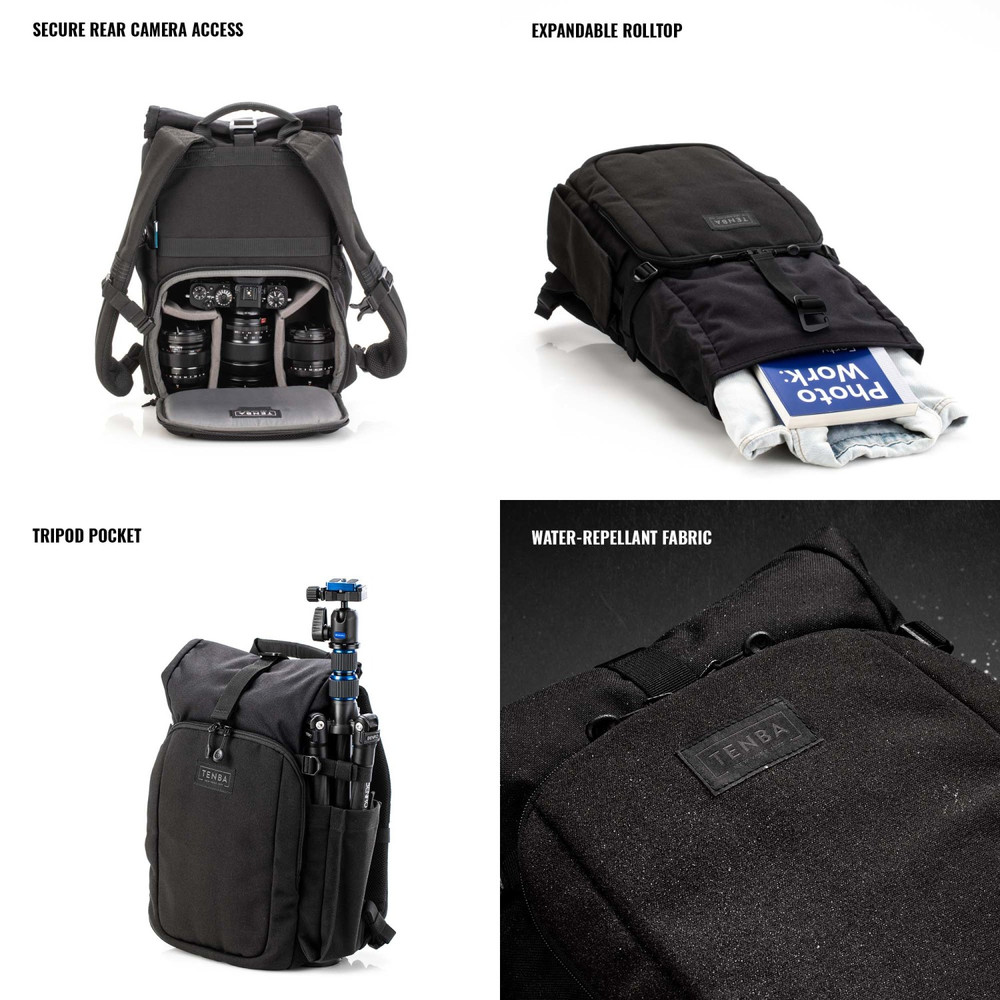 Fulton v2 10L Backpack - Black
