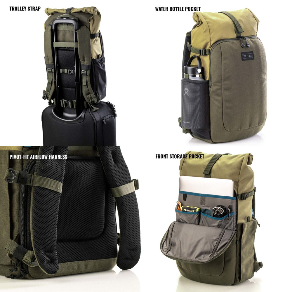 Fulton v2 16L Backpack - Tan/Olive