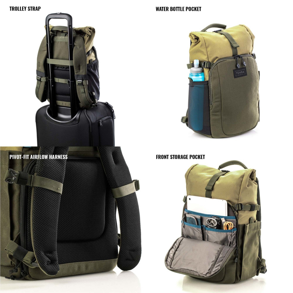 Fulton v2 10L Backpack - Tan/Olive