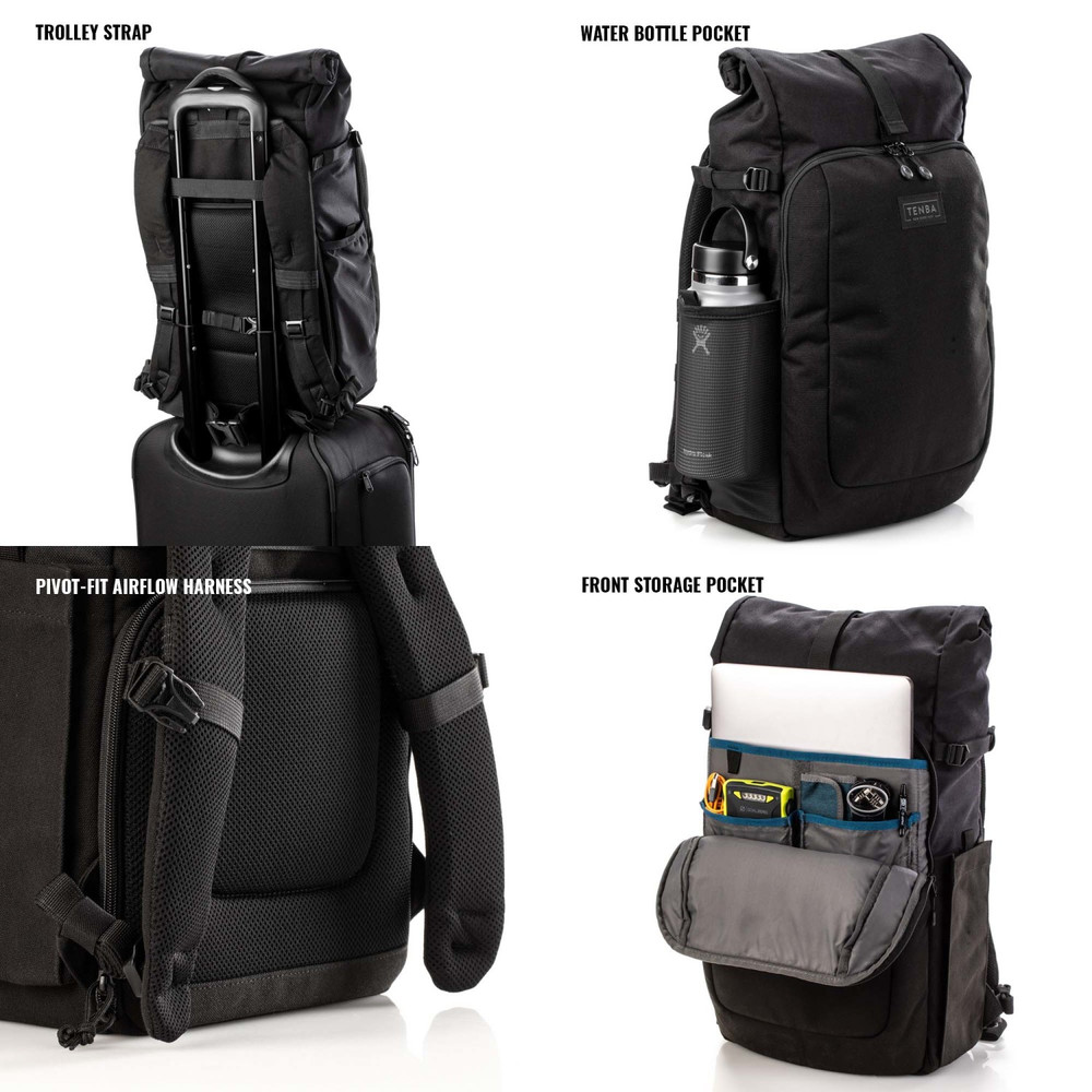 Fulton v2 16L Backpack - Black