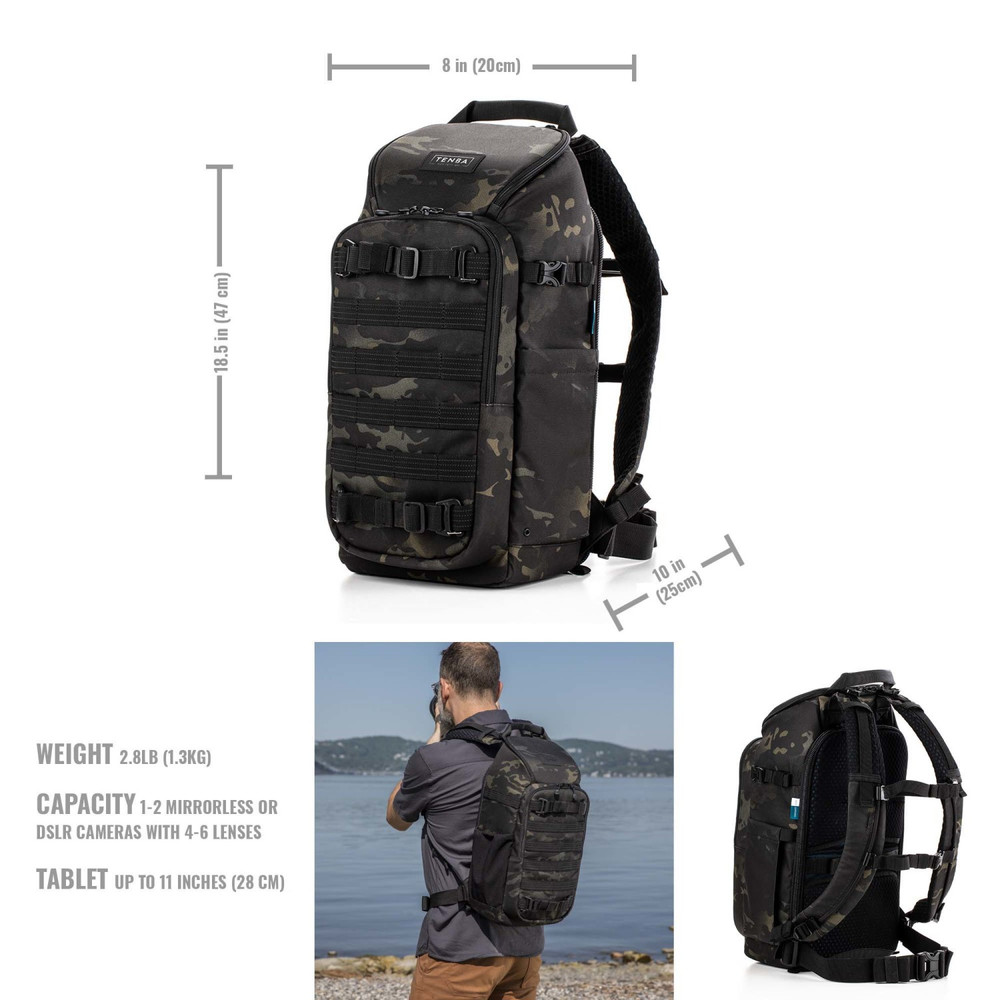 Axis v2 16L Backpack, Camera Backpack (637-753) | Tenba