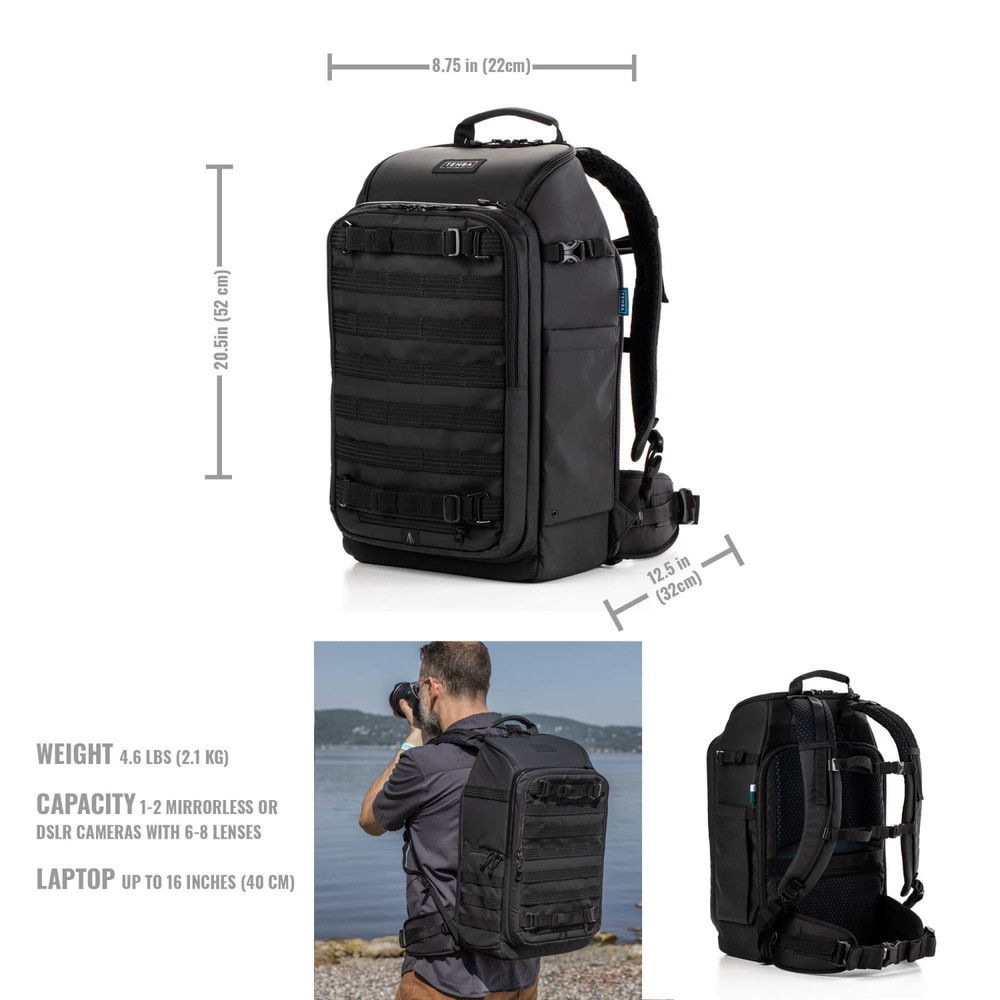 Axis v2 24L Backpack - Black