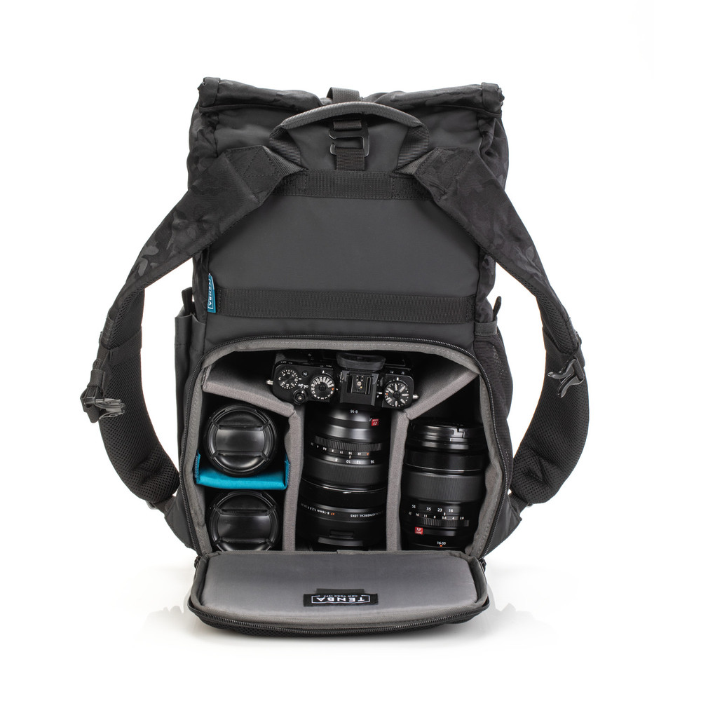 Fulton v2 14L All Weather Backpack - Black/Black Camo (Open Box)