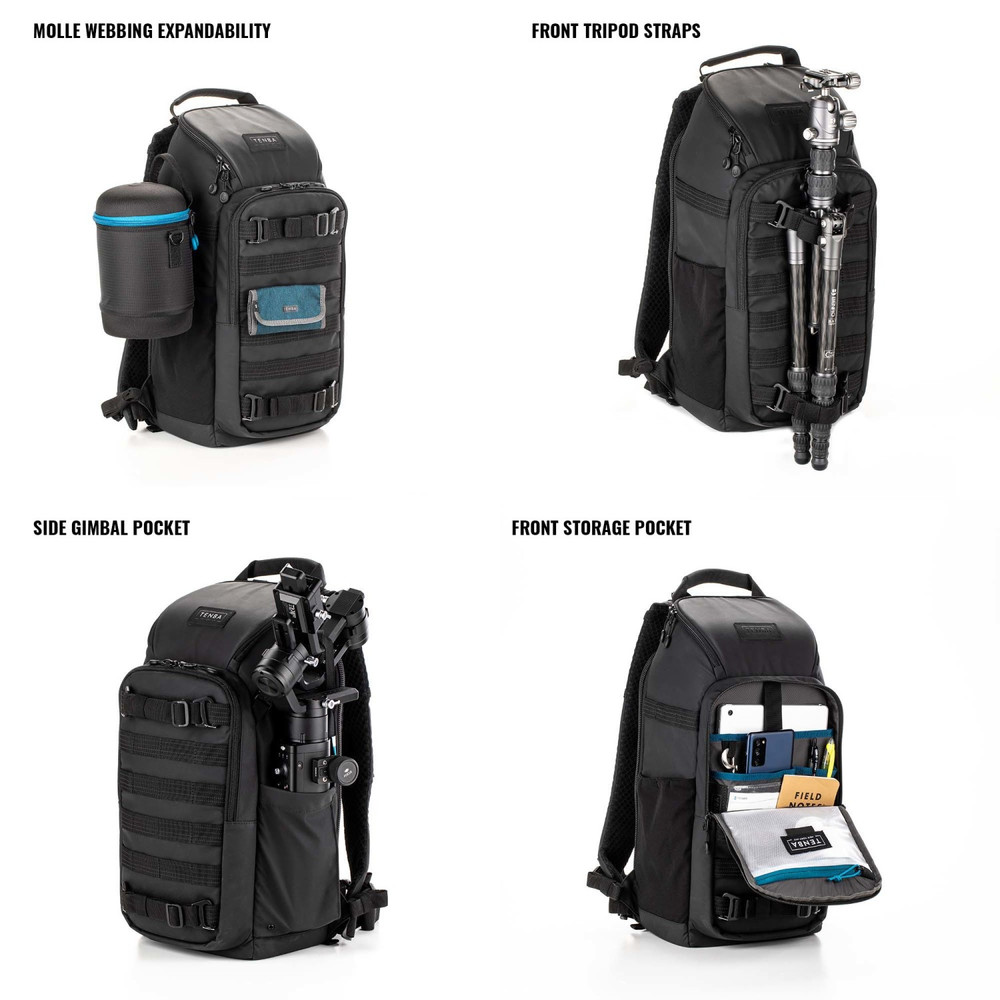 Axis v2 16L Backpack - Black (Open Box)