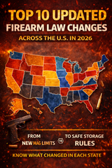 Top 10 Updated Firearm Law Changes Across the U.S.