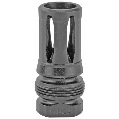 Dead Air Armament Flash Hider, Black, 5/8X24, Fits Dead Air Xeno DA122