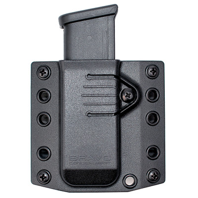 bravo concealment firearm accessory fits glock front view