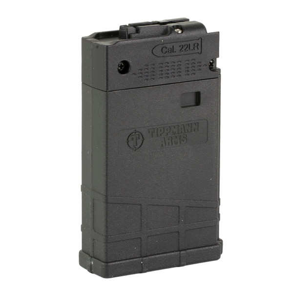 Tippmann Arms Company Rifle Magazine, 22 LR, 10 Rounds, Black, Fits Tippmann Arms M4-22 A201065
