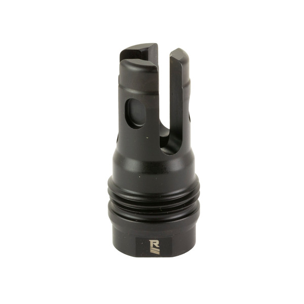 Rugged Suppressors R3 Flash Mitigation System, Flash Hider, 3/4X24 Thread Pitch, 7.62mm, Matte Finish, Black FH006