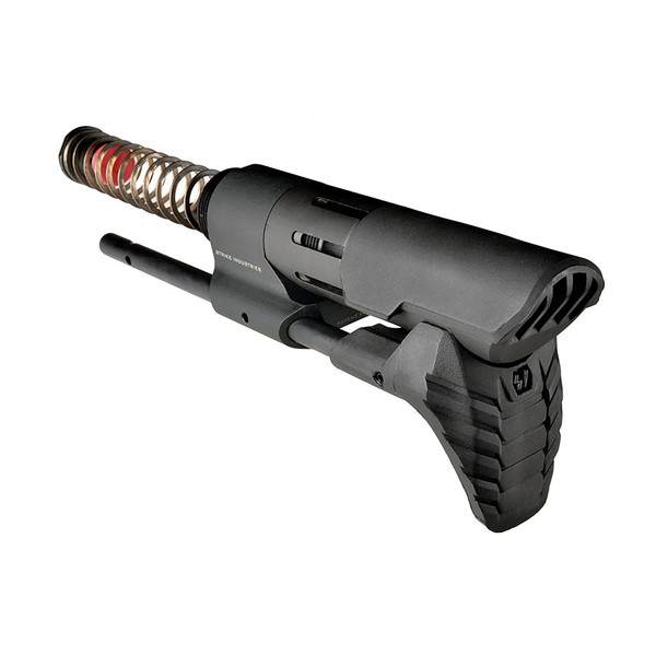 Strike Industries PDW Stock, Fits AR Rifles, Black SI-STRIKE-PDW-BK