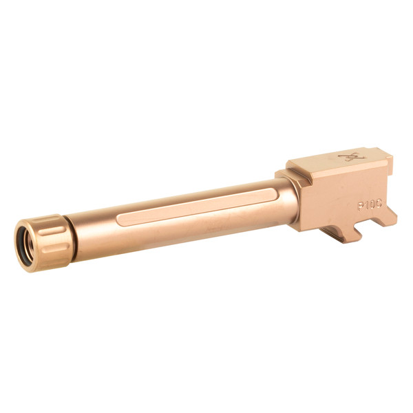 True Precision Barrel, 9MM, Copper, Thread Protector, Threaded, CZ P-10C TP-P10CB-XTC