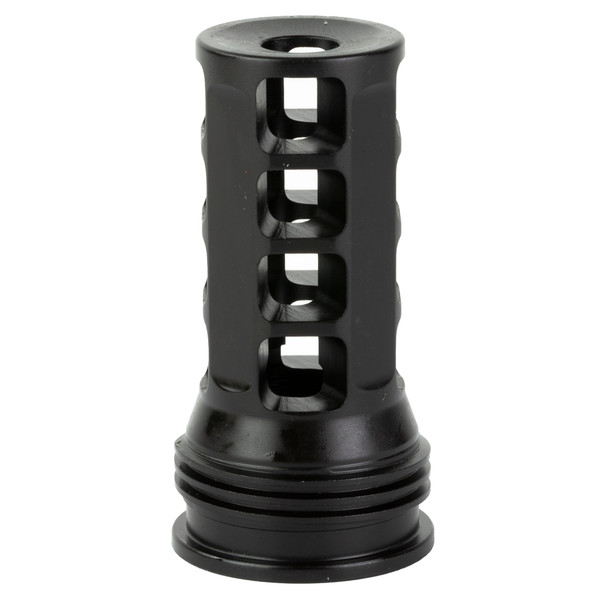 HUXWRX Safety Co. Muzzle Brake-QD, 7.62MM, Black, 1/2X28, Fits HuxWrx/OSS Suppressors 1628