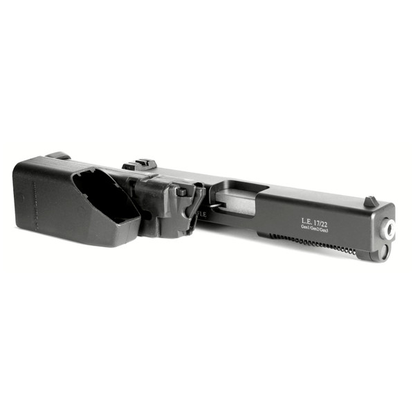 Advantage Arms Conversion Kit, 22LR, 4.49" Barrel, Fits Glock 17/22, Black Finish, 1-10Rd Magazine, Includes Range Bag AAC17-22G3