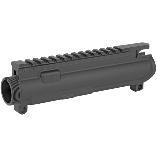 LanTac USA LLC USR, Upper Standard Receiver, 556NATO, AR-15, M4 Feed Ramps, Anodized Black 01-RV-UP-USR-SF15