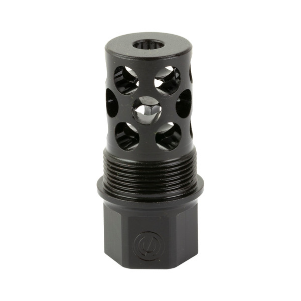 SilencerCo Compact Radial Brake, 1/2X28, 223 Remington/556NATO, Compatible with SilencerCo Thread Over Mounts AC5231