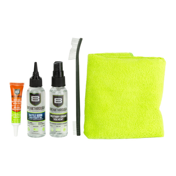 Breakthrough Clean Technologies Essentials Kit, Military-Grade Solvent & High Purity Oil, 2oz each BT-101