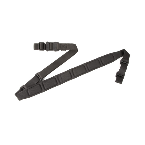Magpul Industries MS1 Padded Sling, Fits AR Rifles, 1 or 2 Point Sling, Black MAG545-BLK