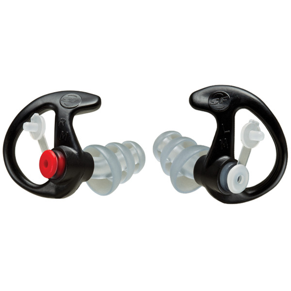 Surefire EarPro Sonic Defender Plus, Ear Plug, Medium, Black EP4-BK-MPR