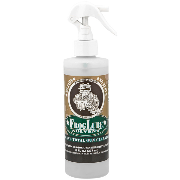 FrogLube Solvent Spray, 8oz, Solvent, Bottle 14976