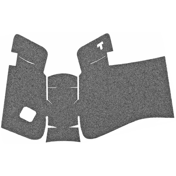 TALON Grips Inc Granulate, Grip, Adhesive Grip, Fits GLOCK Gen5 MOS (No Backstrap) 19/23/25/32/38 Gen5 (No Backstrap), Black 382G