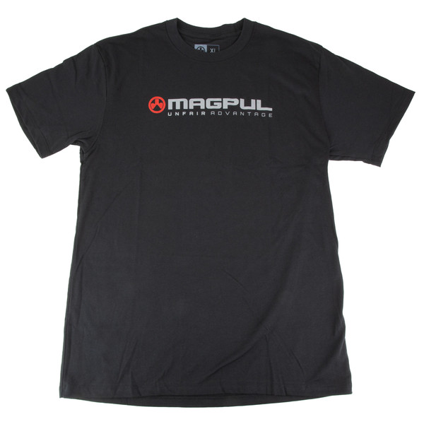 Magpul Industries Unfair Advantage, T-Shirt, Extra Large, Cotton Polyester Blend, Black MAG1399-001-XL