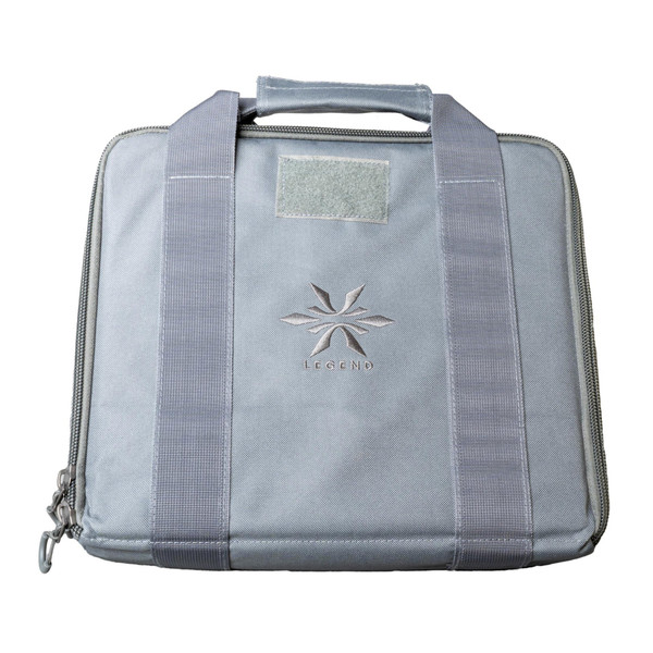 Legend Outdoor Gear Chimera Tactical Pistol Case, Polyester Construction, Stealth Gray CMA500-SG