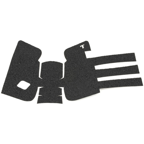 TALON Grips Inc Rubber, Grip, Adhesive Grip, Fits GLOCK Gen3 19/23/25/32/38, Black 104R