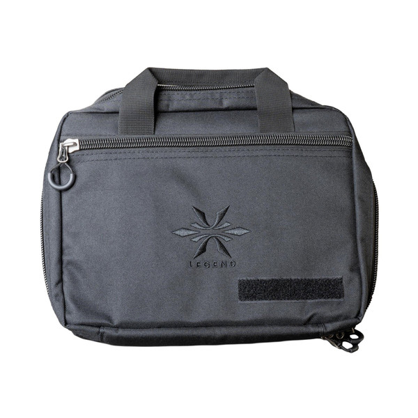 Legend Outdoor Gear Phoenix Tactical Pistol Case, Polyester Construction, Black PHX500-BK