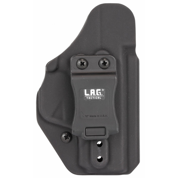 L.A.G. Tactical, Inc. Liberator MK II, Holster, Ambidextrous, Fits S&W M&P Shield 9/40 3.1" Barrel, Kydex, Black Finish 70300
