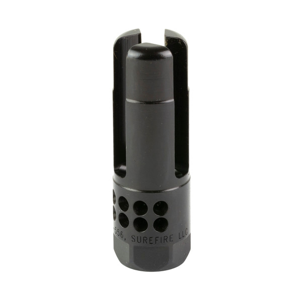 Surefire WARCOMP SPORT, Flash Hider, 223 Remington/556NATO, 1/2X28, DLC Finish, Black WARCOMP-SPORT-556-1-2-28
