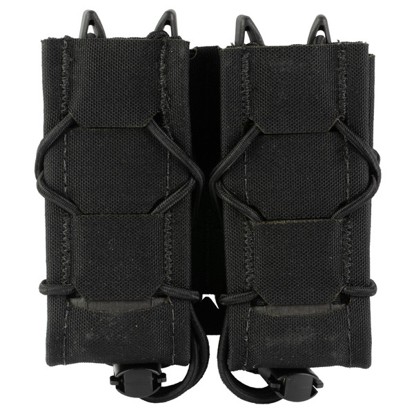 High Speed Gear TACO GEN 2, Magazine Pouch, Fits (2) Pistol Magazines, Nylon/Thermoplastic Construction, Black 24PT02BK