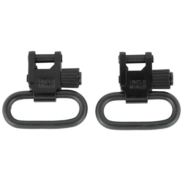Uncle Mike's QD 115 RGS Swivel, 1", Wood Screw, Black 13112
