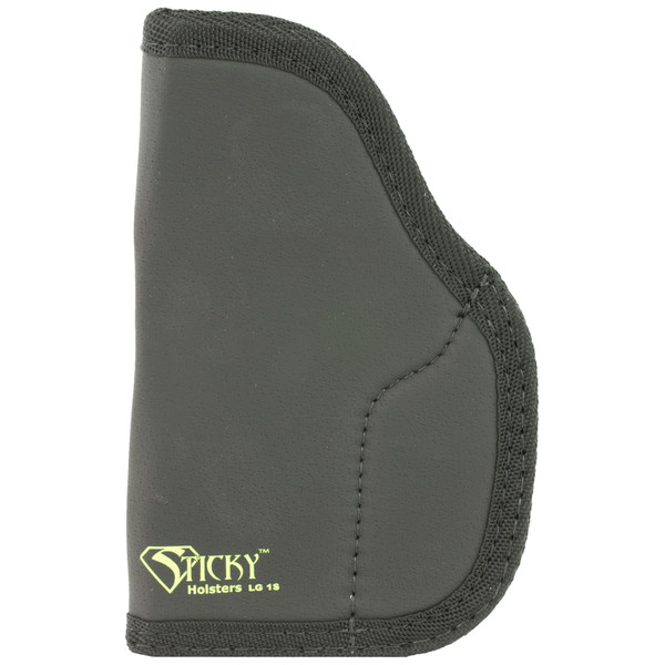 Sticky Holsters Pocket Holster, Ambidextrous, Fits 1911 with 3" to 4" Barrel, CZ75, Black Finish LG-1S