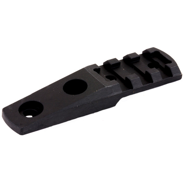 Magpul Industries Rail Light Mount, Aluminum, Fits M-LOK, Cantilever, 3 Slot, Black MAG588-BLK