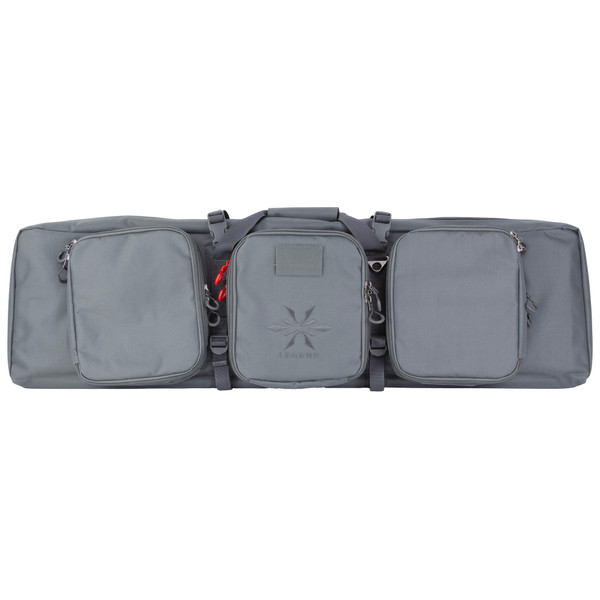 Legend Outdoor Gear Chimera Tactical Rifle Case, Polyester Construction, Stealth Gray CMA400-SG
