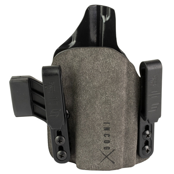 Safariland INCOG-X, Joint Collaboration with Haley Strategic, Inside the Waistband Holster, Fits Sig Sauer P365X-Macro, Microfiber Suede Wrapped Boltaron Construction, Gray, Right Hand 1335538
