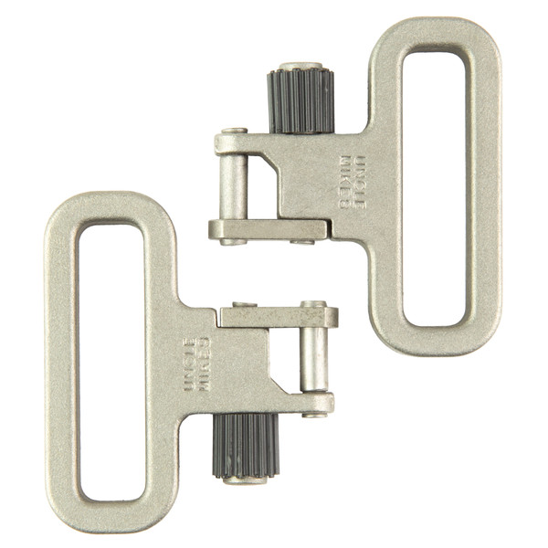 Uncle Mike's Mil-Spec QD SS MIM Swivel, 1.25", Gray 14023