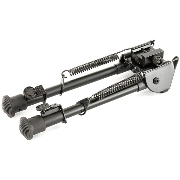 Leapers, Inc. - UTG Tactical Op Bipod, Fits Picatinny Rail or Swivel Stud, 8.3" - 12.7", Tactical/Sniper Profile with Adjustable Height, Black TL-BP88