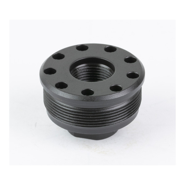 SilencerCo Direct Thread Mount, 1/2X28, Fits Octane 9/45 and Harvester 300, Black AC633