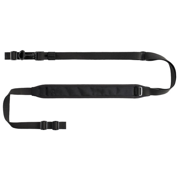 Edgar Sherman Design ESD Sling, Padded, 2-Point Combat Sling, 1" Matte, Black, 20+ Inches of Adjustment, Mounting Hardware not Included ESD-PAD-SL-BLK
