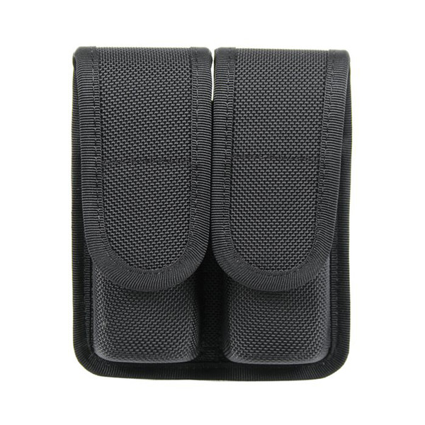 BLACKHAWK Duty Gear Molded, Double Magazine Pouch - Double Row, Cordura, Black 44A001BK