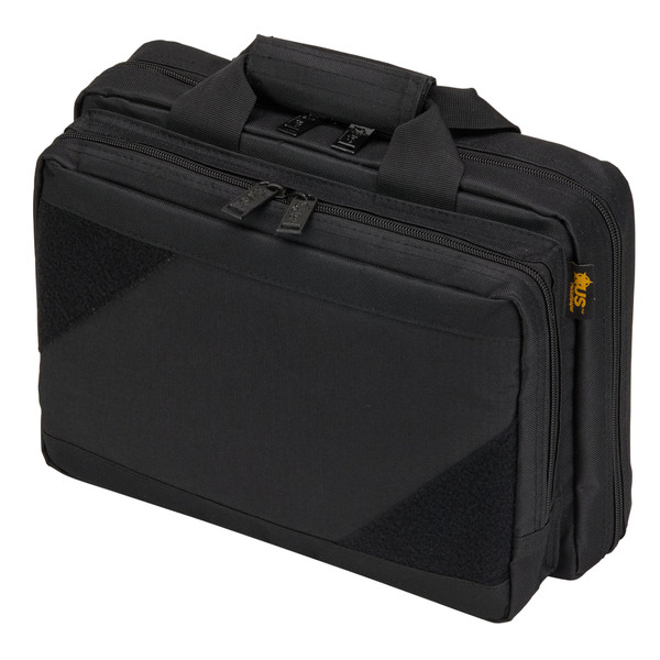 US PeaceKeeper Macro Mini Range Bag, 13.5"x9.5"x3", Ripstop Nylon and 1000 Denier Nylon, Black P21305