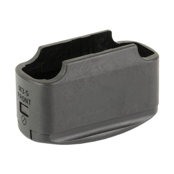Ghost Inc. Mother of All Baseplates, Mag Extension, +5 Rounds, Matte Finish, Black, Fits Magpul Gen3 AR PMAGS GHOPLUS5ARPMAGM3BLK